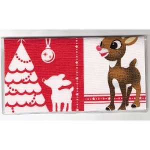    Checkbook Cover Rudolph the Red Nose Reindeer 