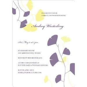  Bridal Shower Invitations Leaves