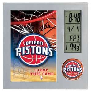 Detroit PISTONS NBA Executive Team DESK CLOCK New Gift  