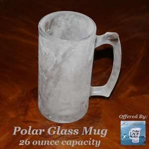   Glass Beverage / Beer Mug   Heavy 26 oz capacity cup