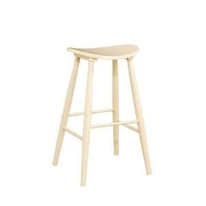  CURVE STOOL NATURAL 24   Linon Home Decor 42910NAT 01 KD U 