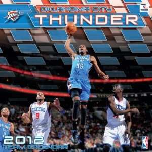  NBA Oklahoma City Thunder 2012 Wall Calendar