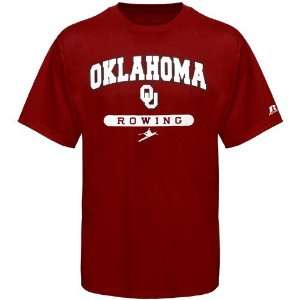  : Russell Oklahoma Sooners Crimson Rowing T shirt: Sports & Outdoors