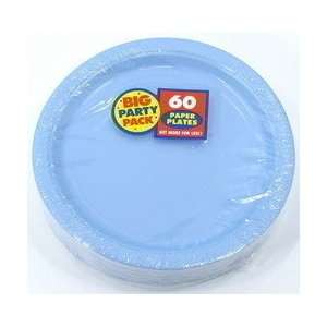  Party Supplies plate paper 9 pastel blue 50 count Toys 