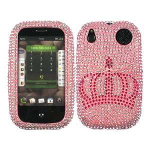   Case Cover Crown Pink for Palm Pre 1 & 2 Plus Cell Phones