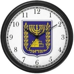 Shield of Israel / David #2 (JP6) Jewish / Judaic Theme Wall Clock by 