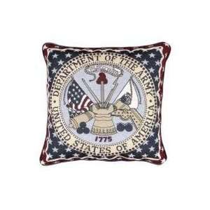 Department of The Army Military Decorative Throw Pillow 17 x 17 