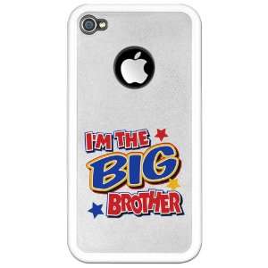    iPhone 4 Clear Case White Im The Big Brother: Everything Else