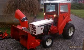 Simplicity 4041 PowerMax Garden Tractor snowblower and plow  