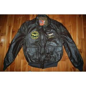   FORCE ISSUE   US AIR FORCE COOPER TYPE A 2 BROWN LEATHER FLIGHT JACKET