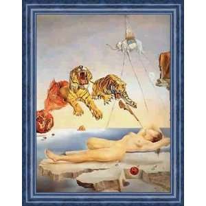  Dream Caused by the Flight of a Bee by Salvador Dali 