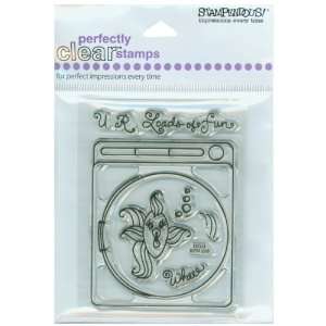  Stampendous Perfectly Clear Stamps 3X4 Sheet Loa 