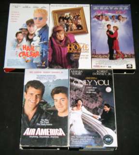 ROBERT DOWNEY JR. 5 VHS MOVIE SET Only You, Air America, Home For The 
