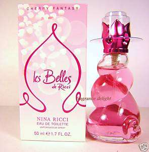 Les Belles de Ricci Cherry Fantasy Nina Ricci 1.7oz NIB  