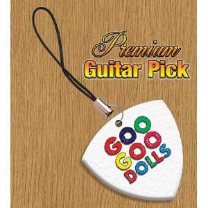  Goo Goo Dolls Mobile Phone Charm Bass Guitar Pick Both 