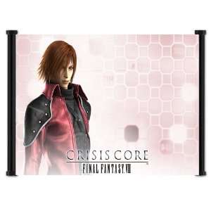  Crisis Core Final Fantasy 7 Game Fabric Wall Scroll Poster 