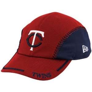 New Era Minnesota Twins Infant Red Navy Blue Team Ball Adjustable Hat 