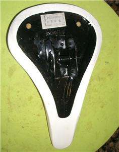 NOS Persons BMX Old School Bicycle White Seat  
