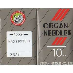  Organ Embroidery Needles HAx130EBBR   10 needle pack for 
