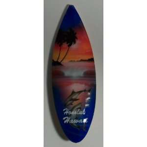  Honolulu Hawaii Surfboard Magnet