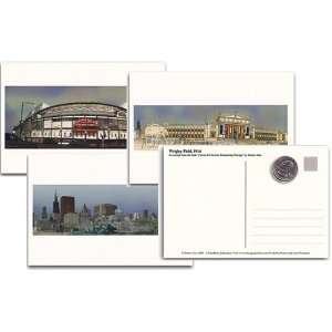 Chicago Postcards Bundle 5   Pack of 18 Hand Sketched & Digitally 