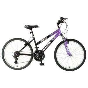 Mantis Raptor Girls 24  Inch Bike, Purple/Black:  Sports 