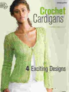 CROCHET CARDIGANS ~ 4 EXCITING DESIGNS ~ NEW ~ ON SALE  