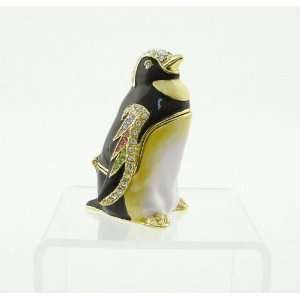  Penguin bejeweled jewelry box 2: Home & Kitchen