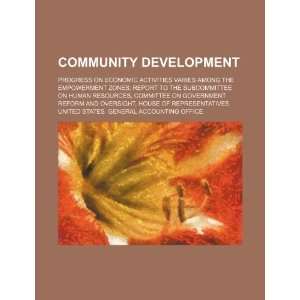  Community development progress on economic activities 