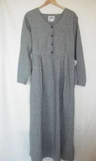 NEW FLAX LONG/SLV Linen EMPIRE EMPRESS Dress you pick 4 sizes/ 15 