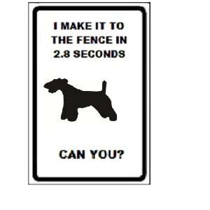  Schnauzer I Make It to the Fence in 2.8 Seconds Can You? 9 