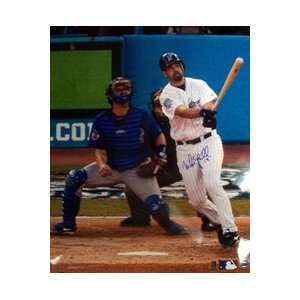 Autographed Mike Lowell Picture   16x20: Sports & Outdoors