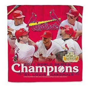 St. Louis Cardinals 2011 World Series Champions 16x16 Player 