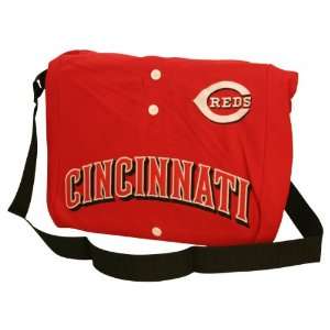  Cincinnati Reds Jersey Style Messenger Bag / Purse 