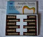 Oral 28x1 A1 color acrylic resin denture full mouth of teeth (24 full 