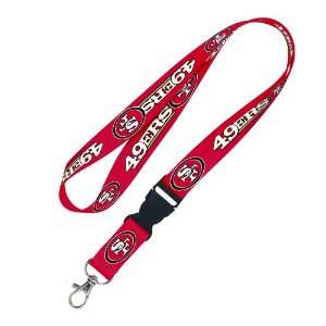  NFL San Francisco 49Ers Lanyard with detach buckle: Sports 