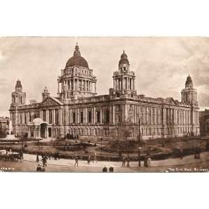   Postcard The City Hall Belfast Northern Ireland 