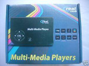 RM, RMVB multi media player box, play on TV, HDMI/RCA.  