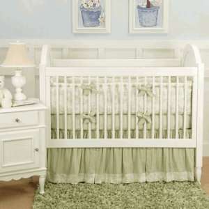  Baby Toile Green Crib Bedding Set: Baby