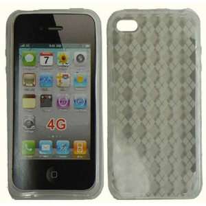  For Apple Iphone 4GS 4G CDMA GSM TPU Cover   Clear Cell 