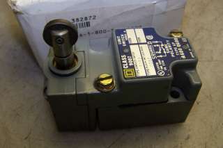 NEW SQUARE D LIMIT SWITCH 9007 C52B2 ROLLER HEAD  