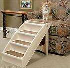   Folding Pet Stairs Small Dog Cat PUP STEP Plus Steps no slip treads