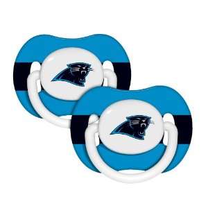   Carolina Panthers Baby Fanatic Pacifiers (2 Pack): Sports & Outdoors