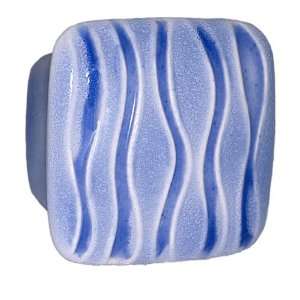  Ceramic Acorn Sm Sq Light Blue & Blue Sea Grass PSBYP 