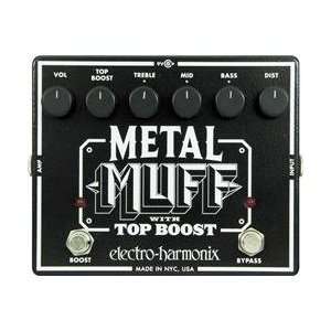  Electro Harmonix Xo Metal Muff W/ Top Boost Distortion 