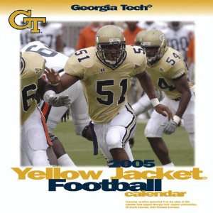  Georgia Tech Yellow Jackets 2005 Wall Calendar: Sports 