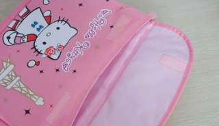 pink HelloKitty 14 inch Laptop case computer notebook sleeve pouch bag 