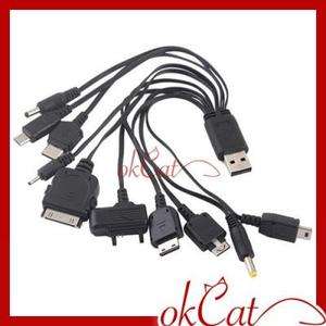 Universal USB Charger Cable for Cellphone iPhone iPod L  