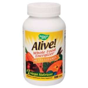  Natures Way Alive Multi Vitamin 180 Tablets Health 