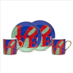  PS Collection PS 7208 Robert Indiana Love Espresso Cup 